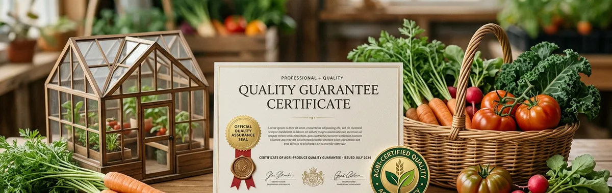 Гарантія якості продукції Aqua Agro